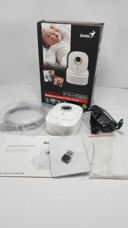 Genius SmartCam 210 – Cámara de Seguridad WiFi