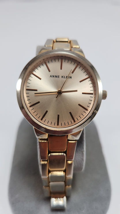Anne Klein Doble Tono Rosado y Dorado