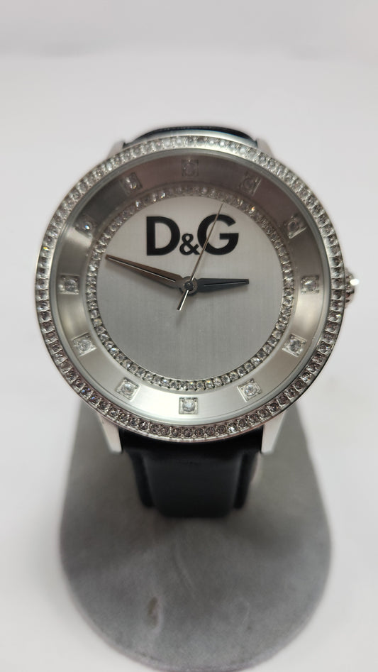 D&G Time Watch with Crystals