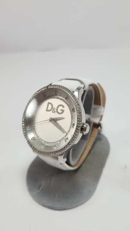 Dolce & Gabbana (D&G) White Leather Watch