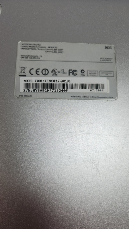 Samsung Chromebook XE303C12-A01US