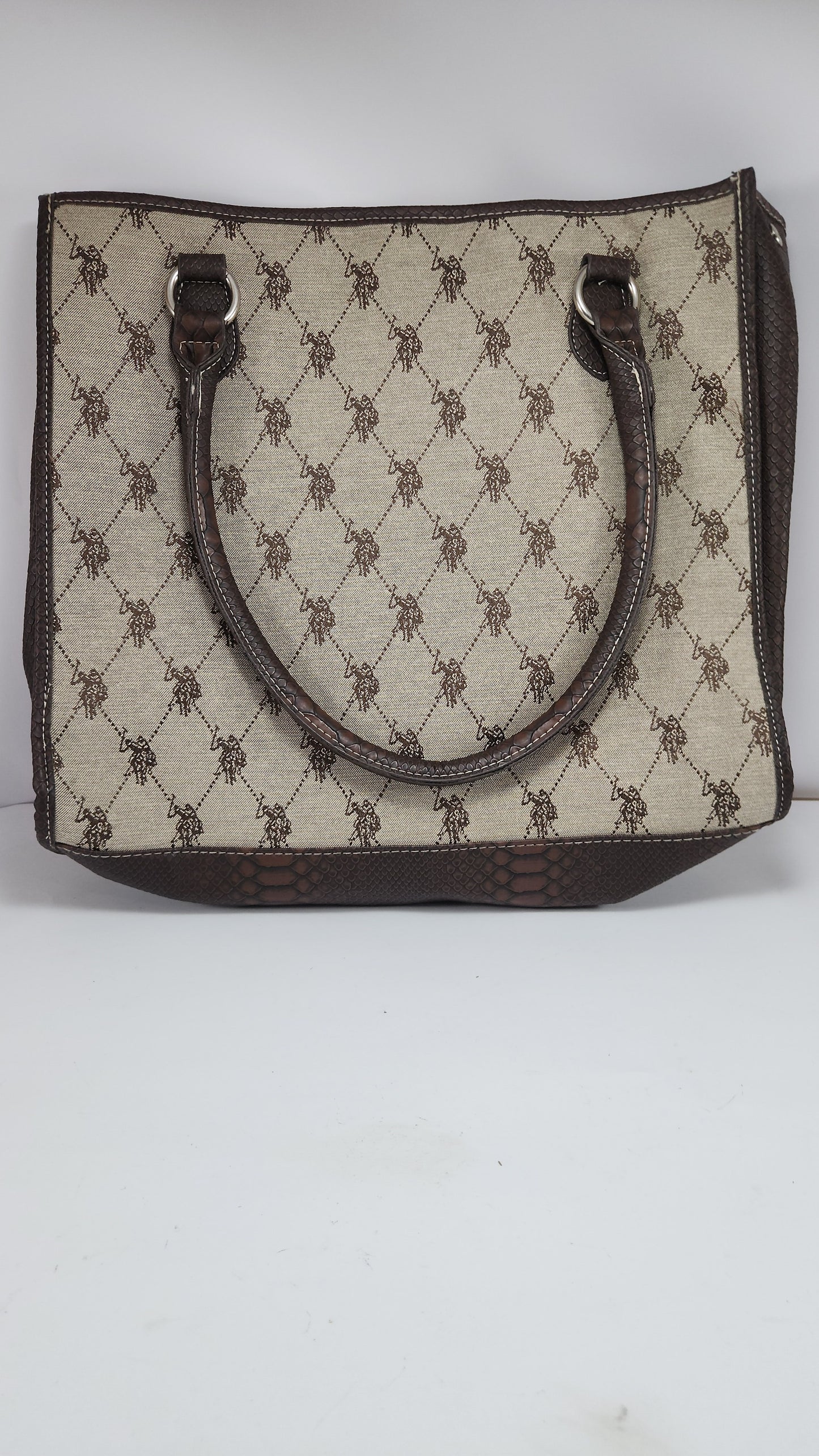 U.S. Polo Assn. Tote Multicolor Logo