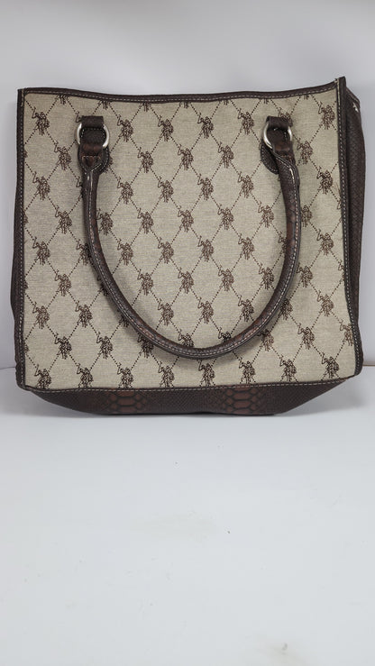 U.S. Polo Assn. Tote Multicolor Logo