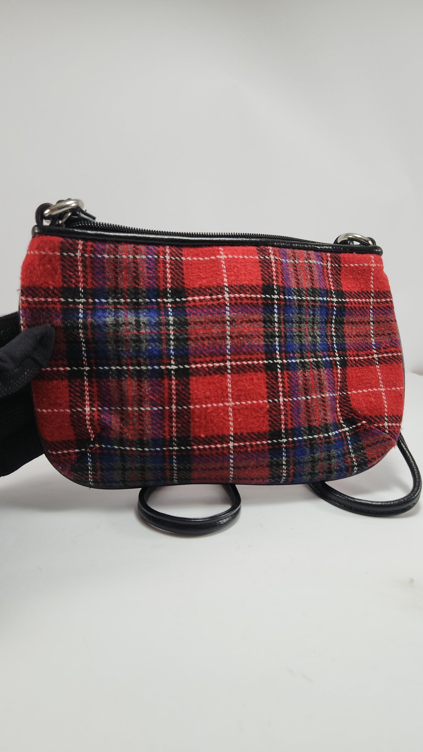 Tommy Hilfiger Red Plaid Crossbody