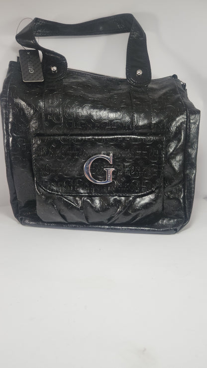 Bolsa Guess G Logo Negra