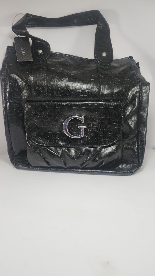 Bolsa Guess G Logo Negra