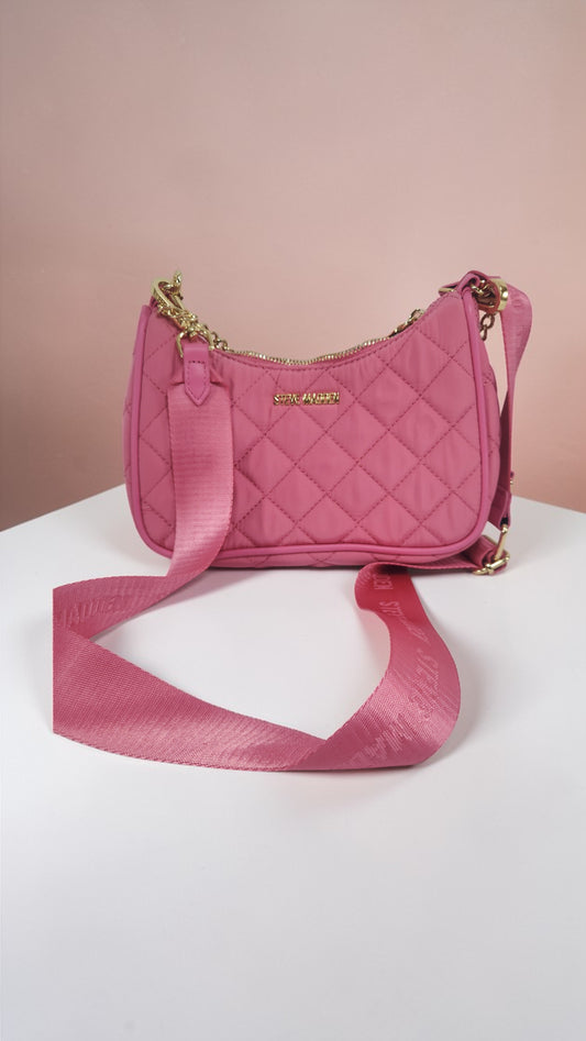 Steve Madden Quilted Crossbody Rosa