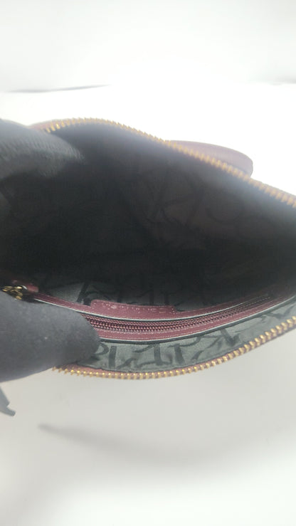 Calvin Klein Burgundy Crossbody