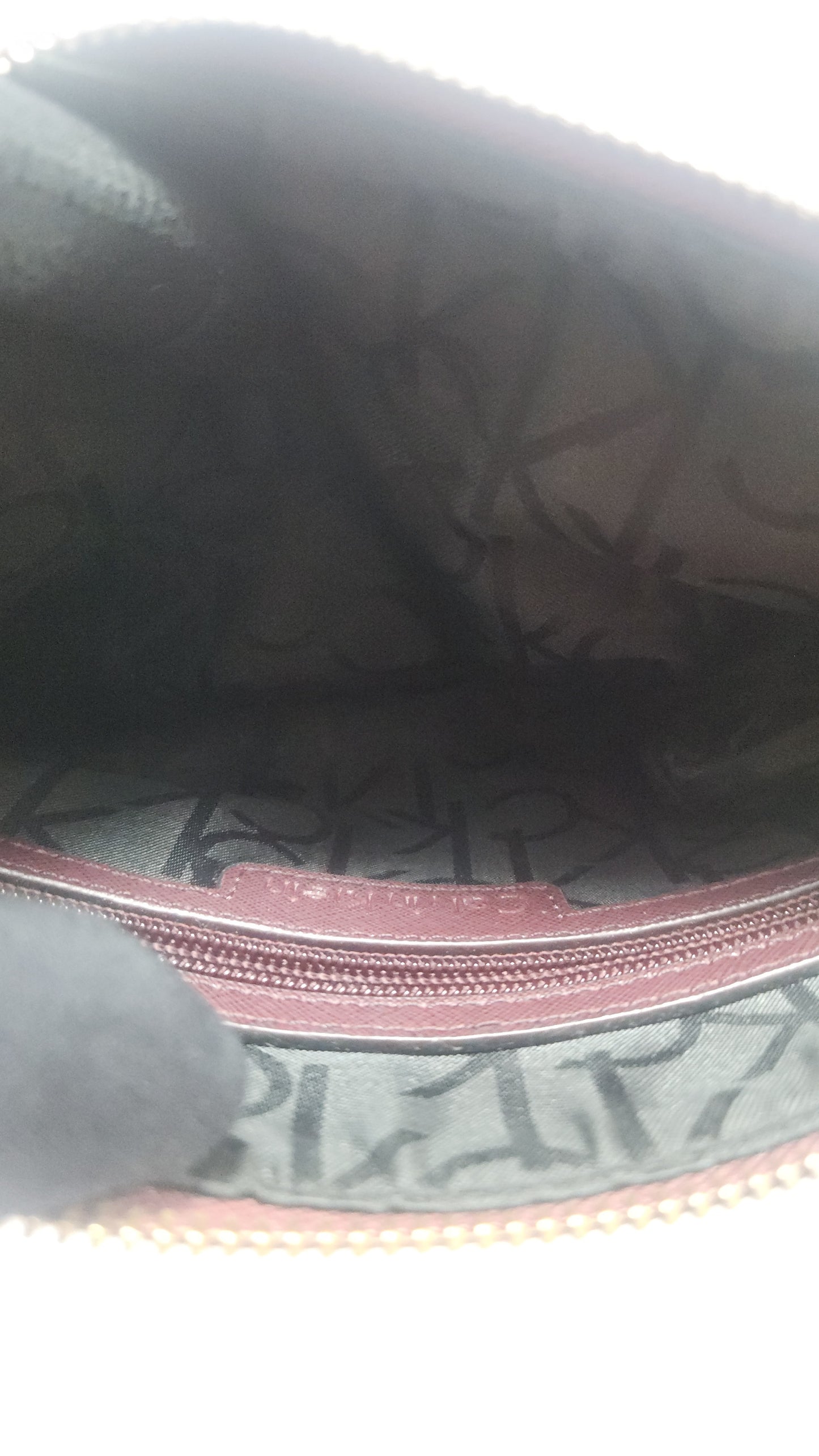 Calvin Klein Burgundy Crossbody