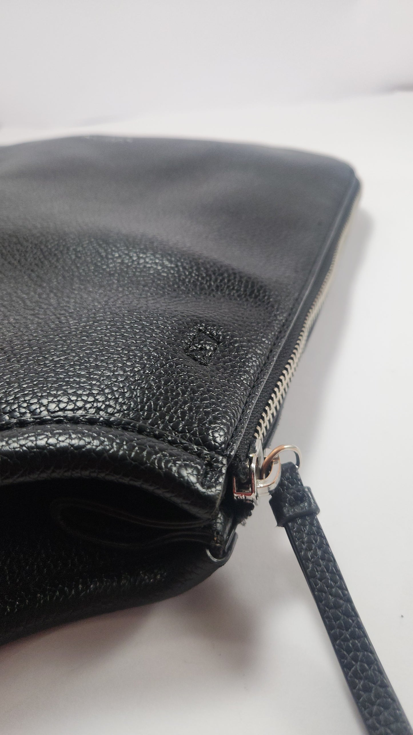 Calvin Klein Women's Black Saffiano Leather Shoulder Bag