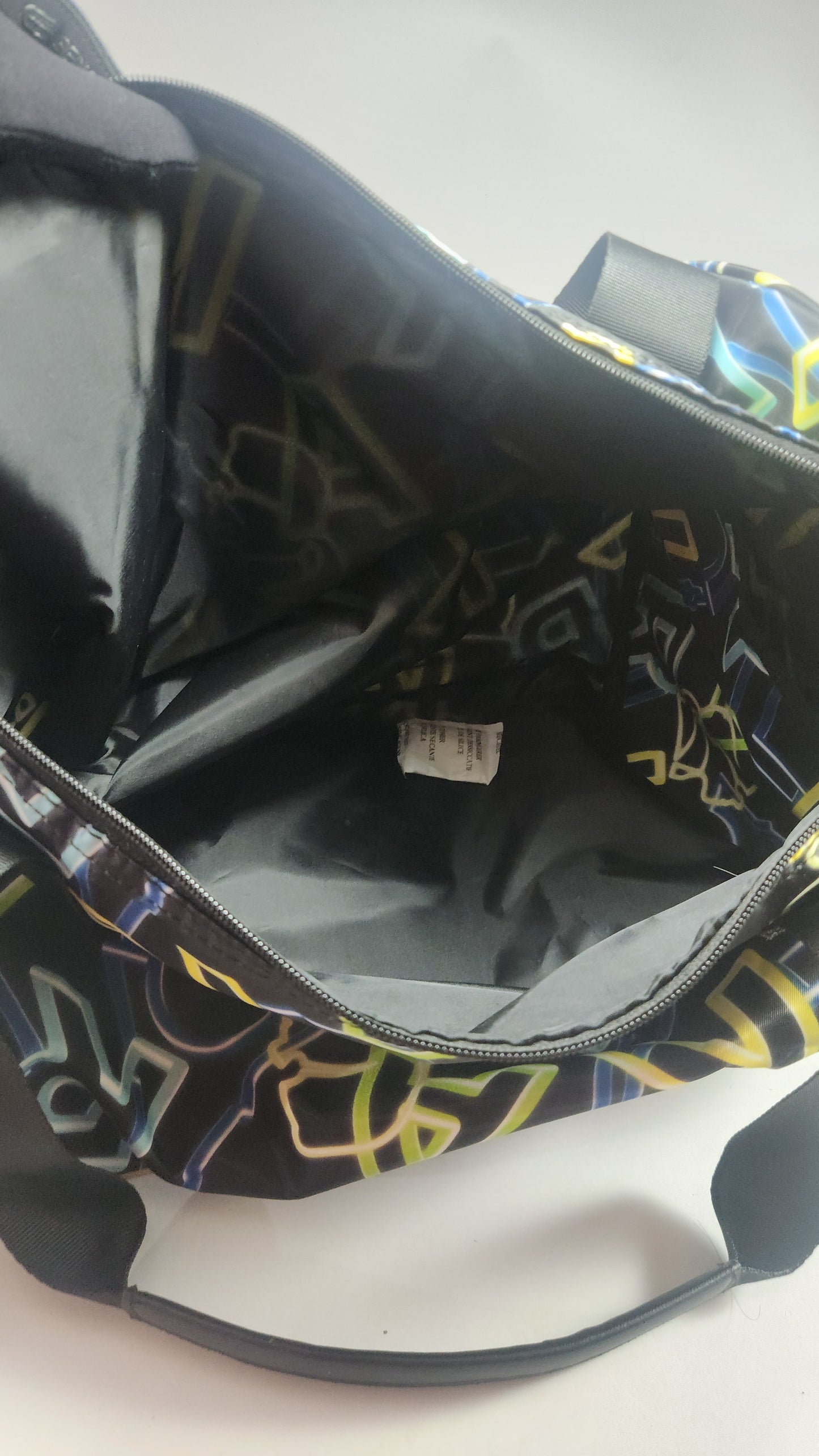 Karl Lagerfeld Neon Logo Duffel Bag