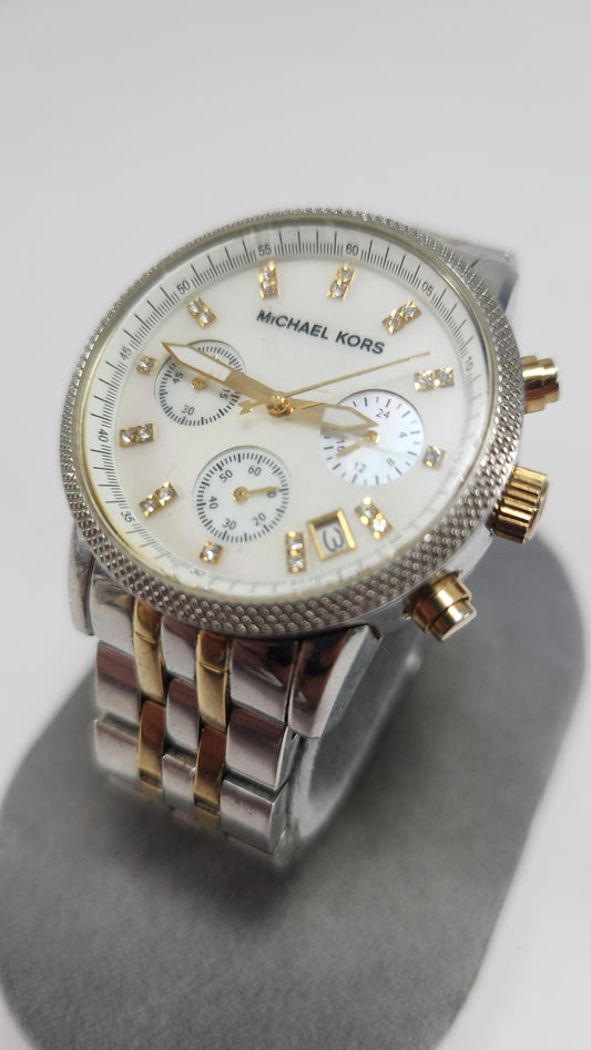 Michael Kors Reloj Bicolor Cronógrafo
