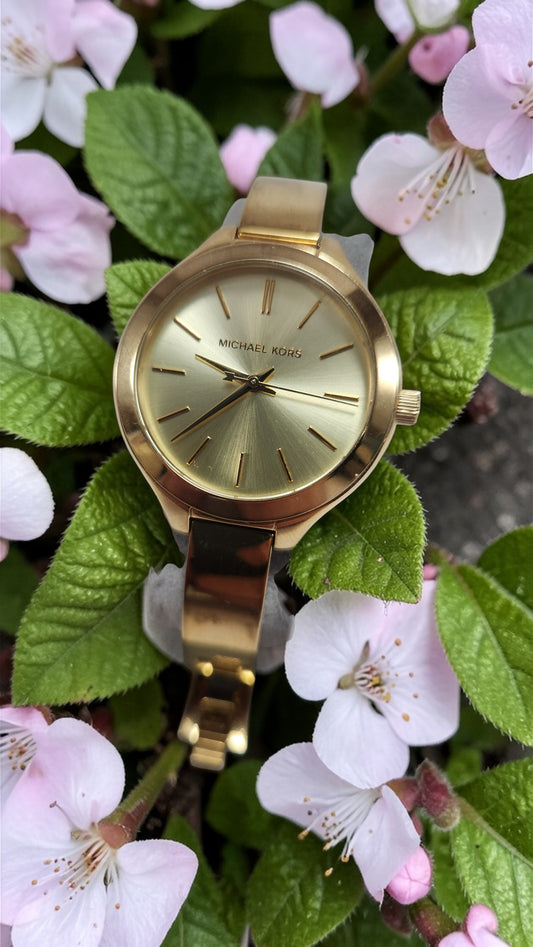 Michael Kors Reloj Dorado Mujer