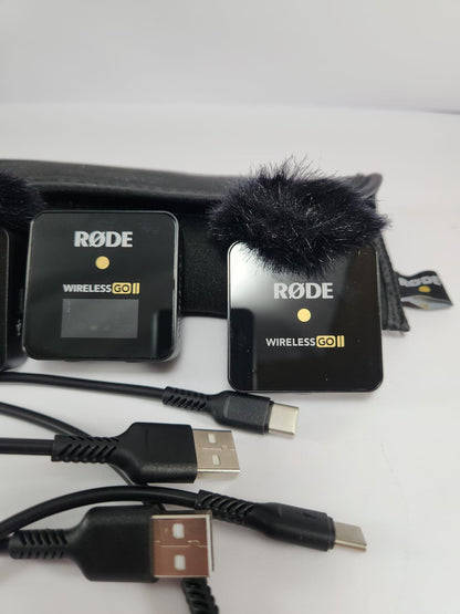 RØDE Wireless GO II – Micrófonos Inalámbricos