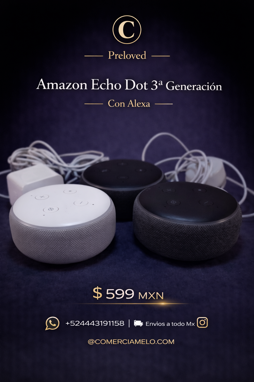 Amazon Echo Dot 3ra Generación