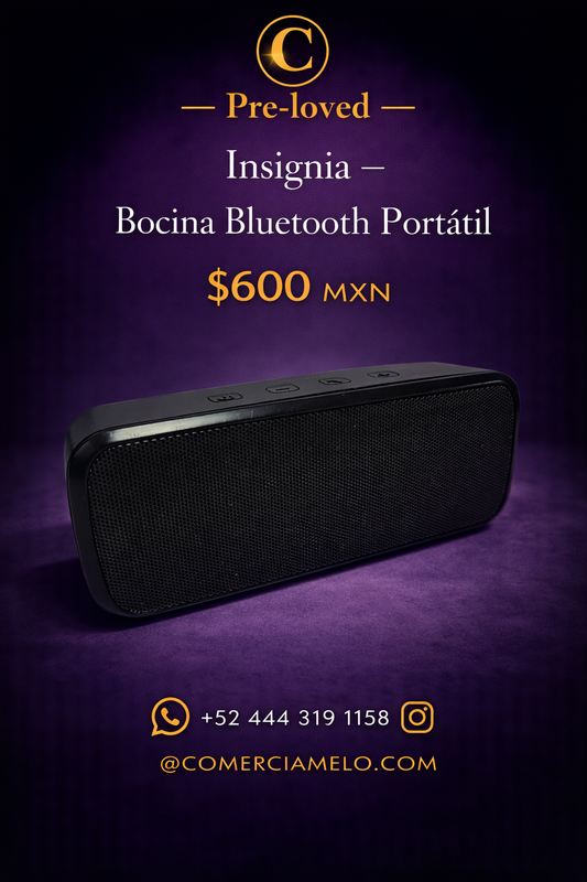 Insignia – Bocina Bluetooth Portátil