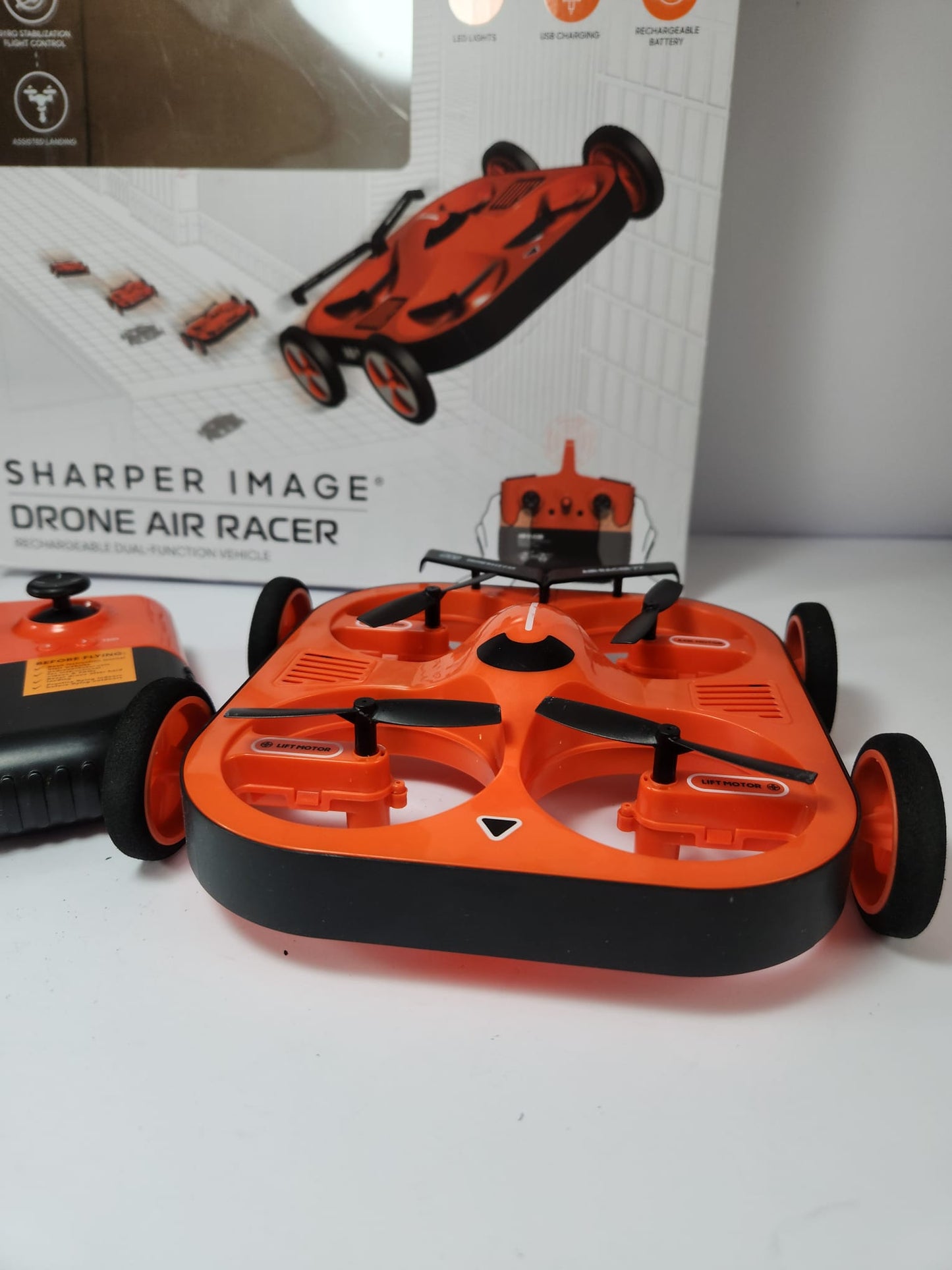 Sharper Image – Drone Air Racer (Fly + Drive)