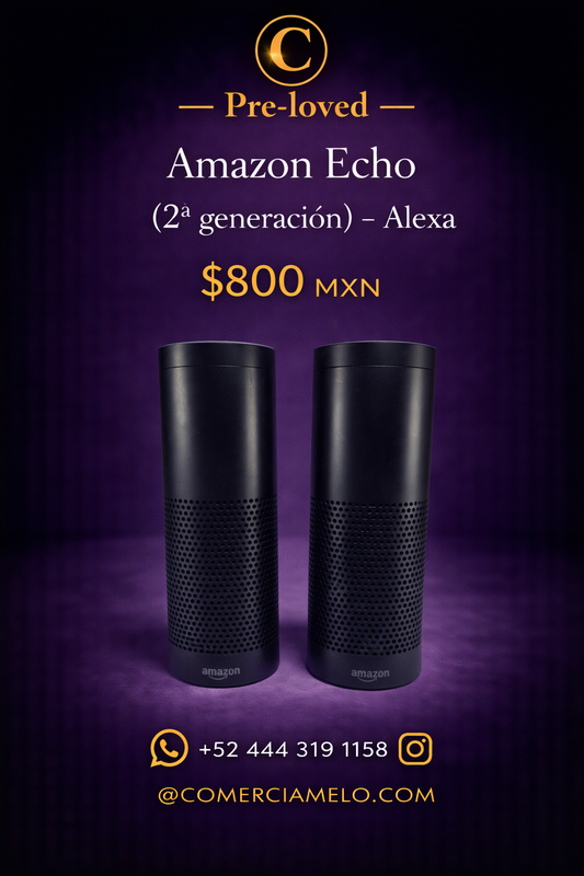 Amazon Echo (2ª generación) – Alexa