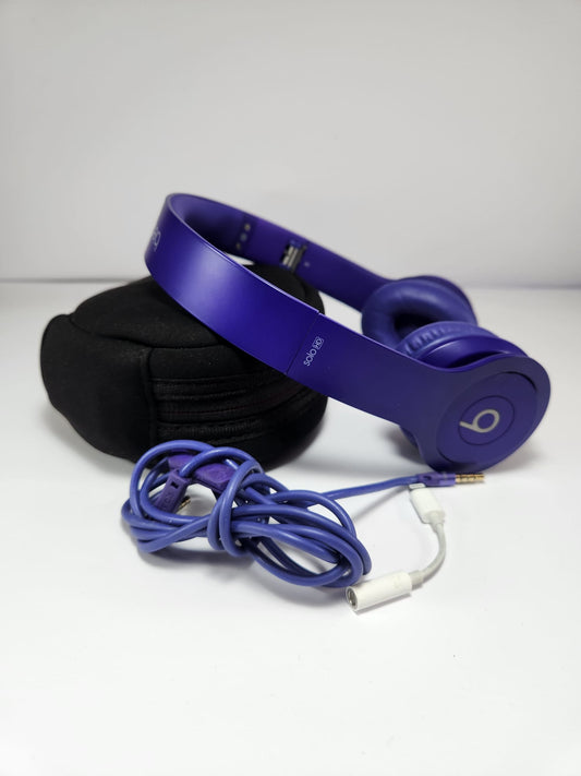 Beats Solo HD – Cable 3.5mm (Color Morado)