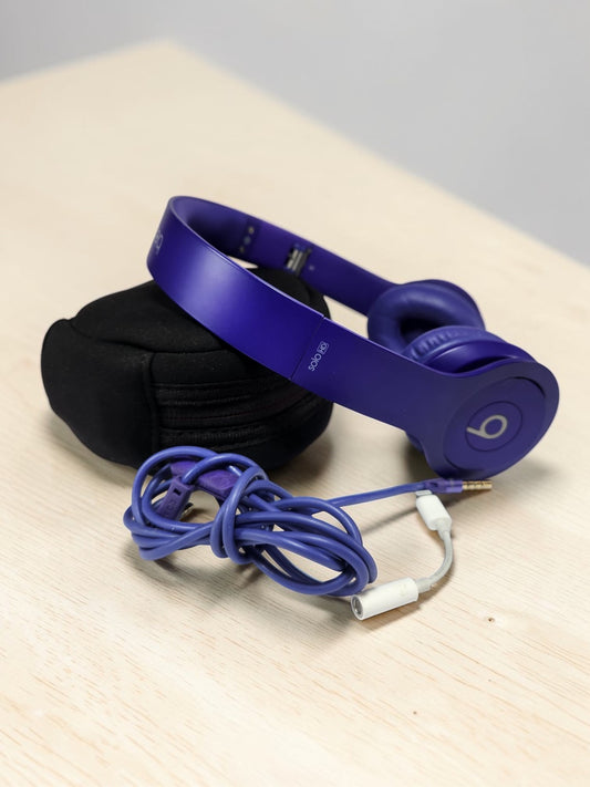 Beats Solo HD – Cable 3.5mm (Color Morado)