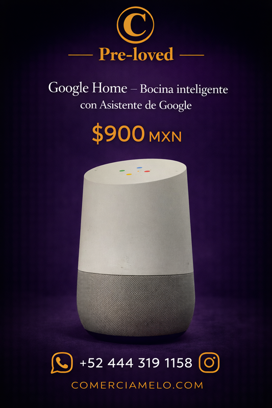 Google Home – Bocina inteligente con Asistente de Google