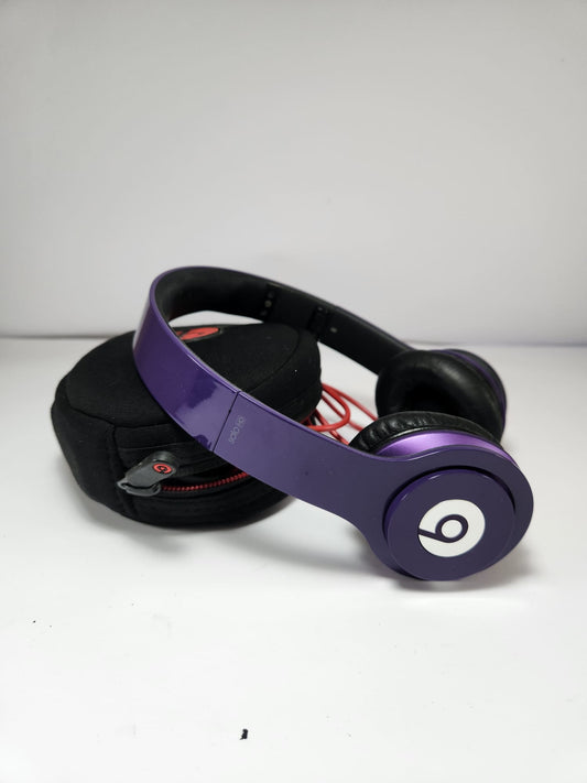 Beats Solo HD Color Morado (cable)