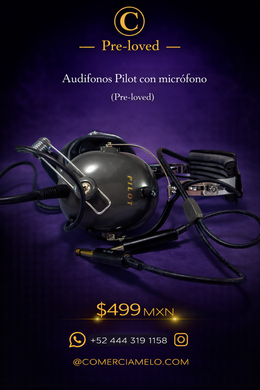 Audífonos Pilot con micrófono