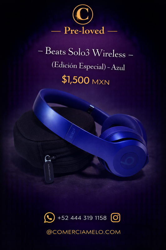 Beats Solo3 Wireless – Azul (Edición Especial)