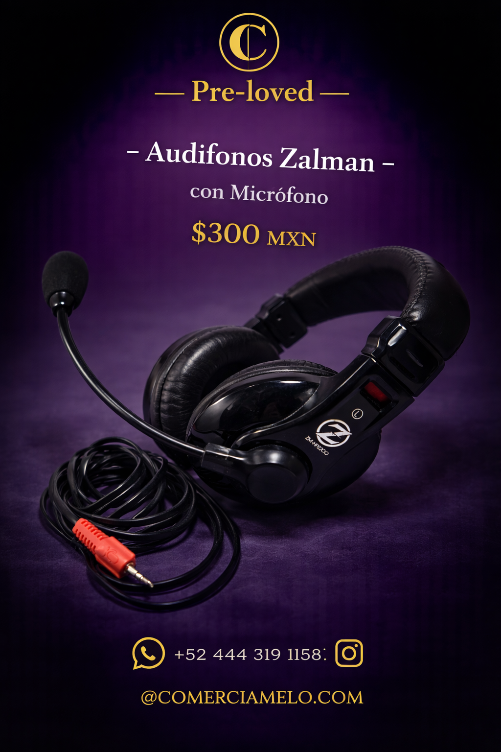 Audífonos Zalman con Micrófono