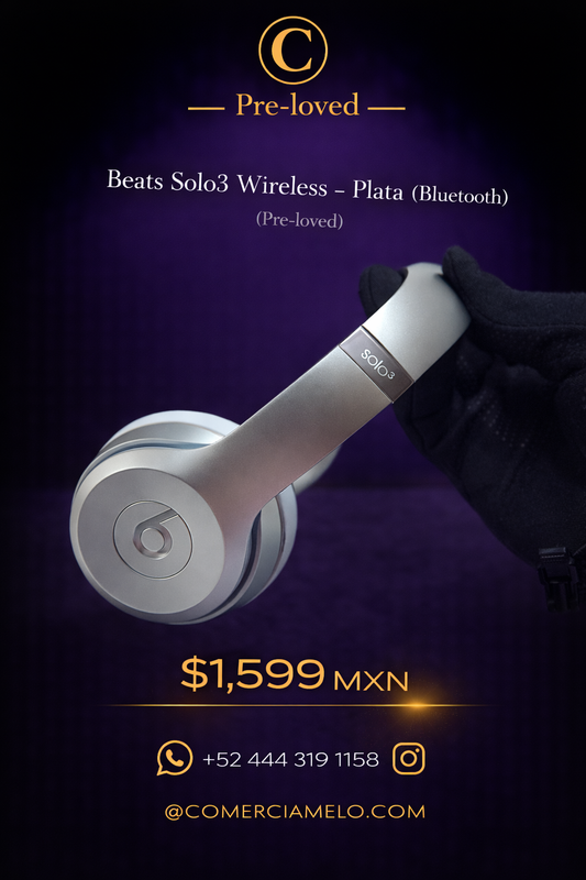 Beats Solo3 Wireless – Plata (Bluetooth)