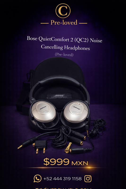 Bose QuietComfort 2 (QC2) Noise Cancelling Headphones
