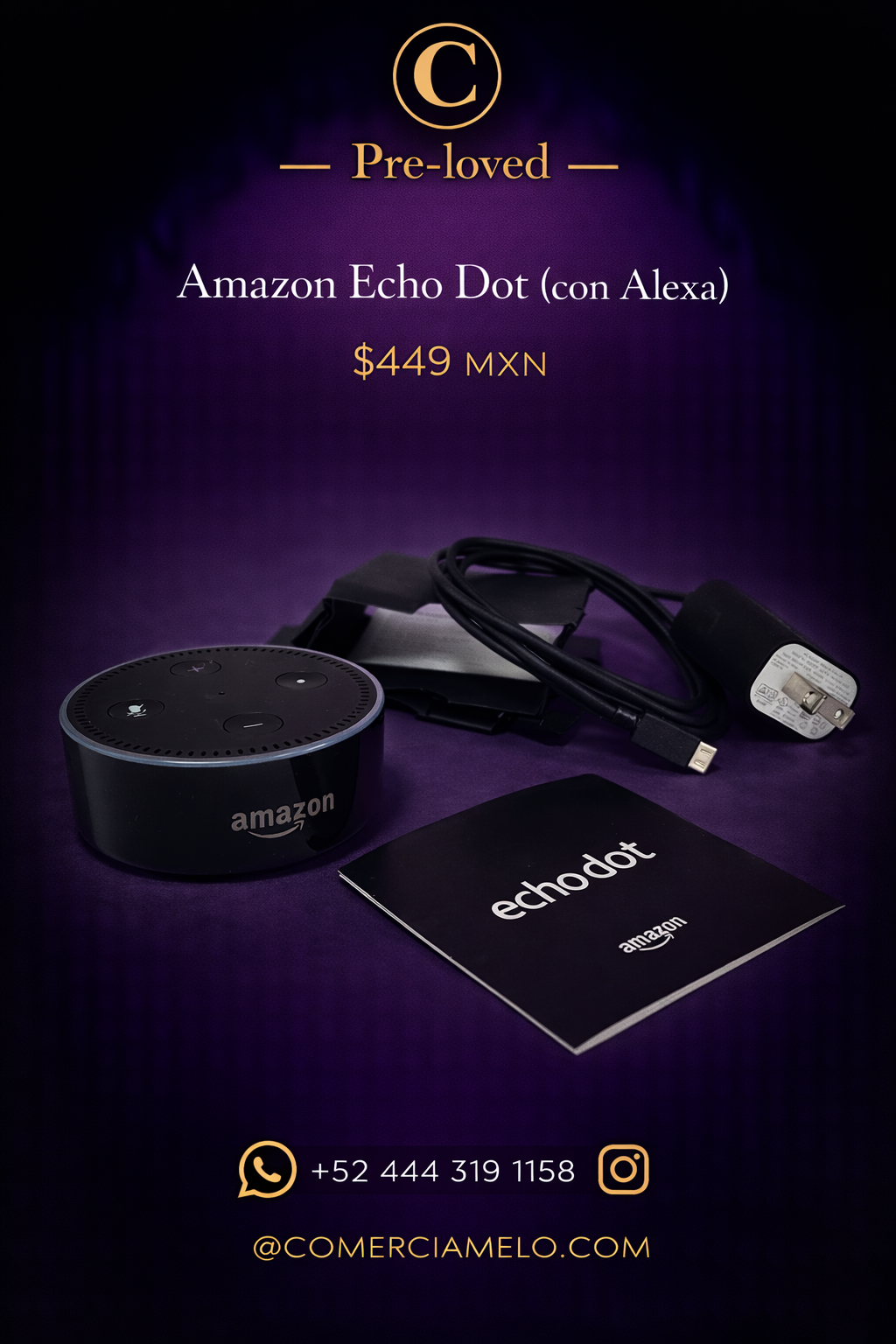 AMAZON ECHO DOT (con Alexa)