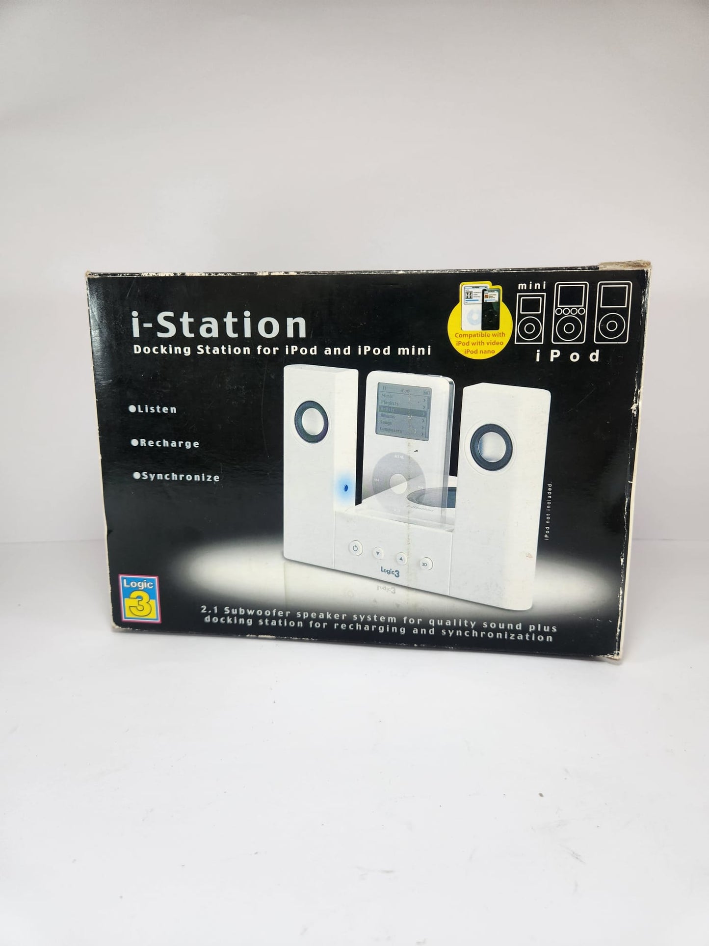 Dock con bocinas Logic3 para iPod