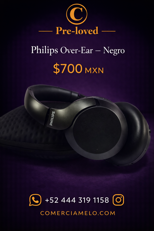 Philips Over-Ear – Negro