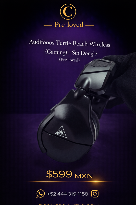 Audífonos Turtle Beach Wireless (Gaming) – Sin Dongle