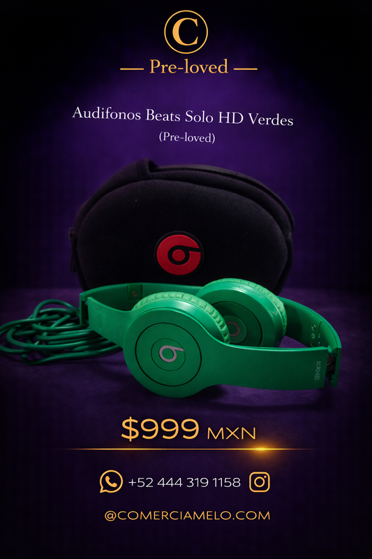Audífonos Beats Solo HD Verdes