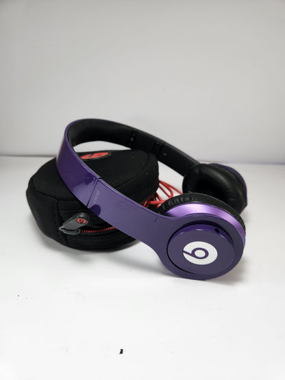 Beats Solo HD Color Morado (cable)