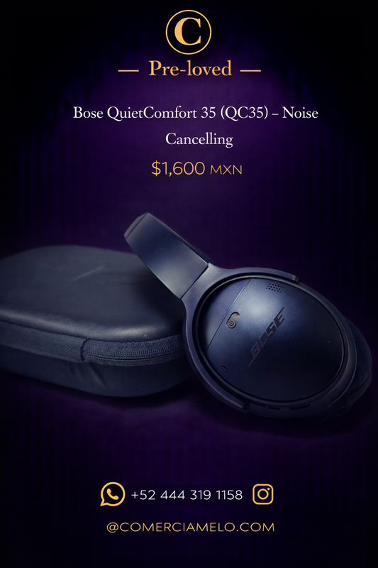 Bose QuietComfort 35 (QC35) – Noise Cancelling