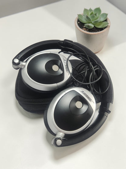 Bose TriPort / On-Ear – Negro con plata