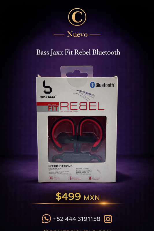 Bass Jaxx Fit Rebel Bluetooth