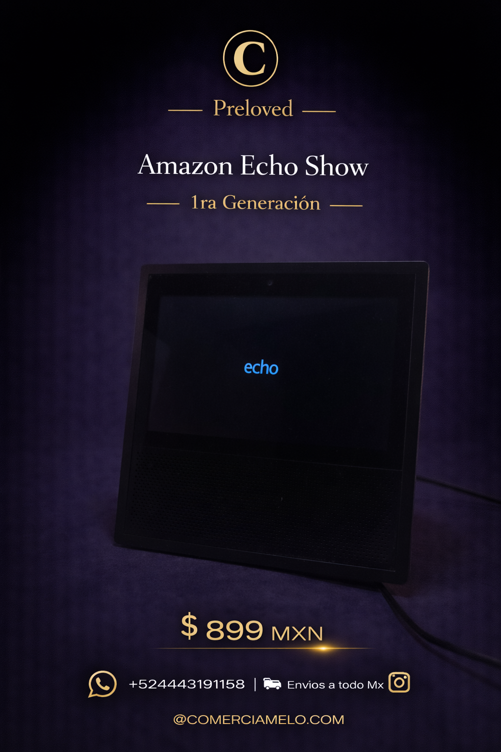 Amazon Echo Show 1ra Generación