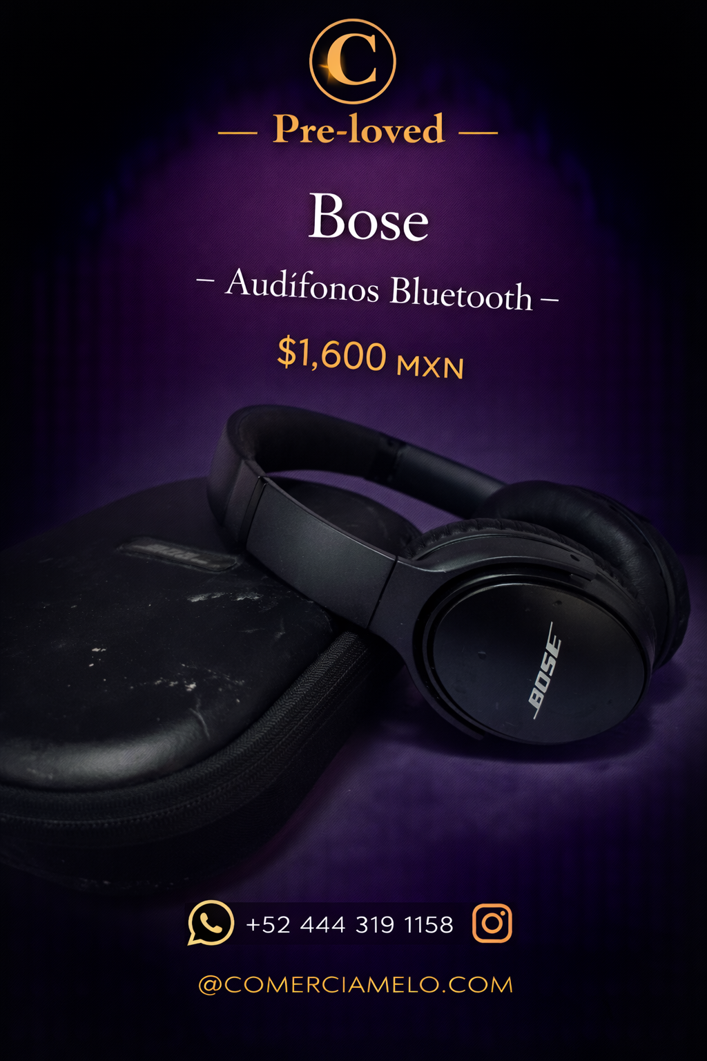 Bose headphones bluetooth