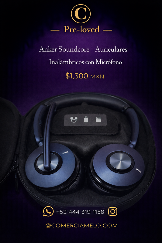 Anker Soundcore – Auriculares Inalámbricos con Micrófono