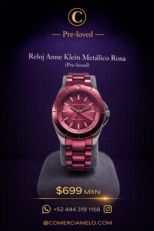 Reloj Anne Klein Metálico Rosa