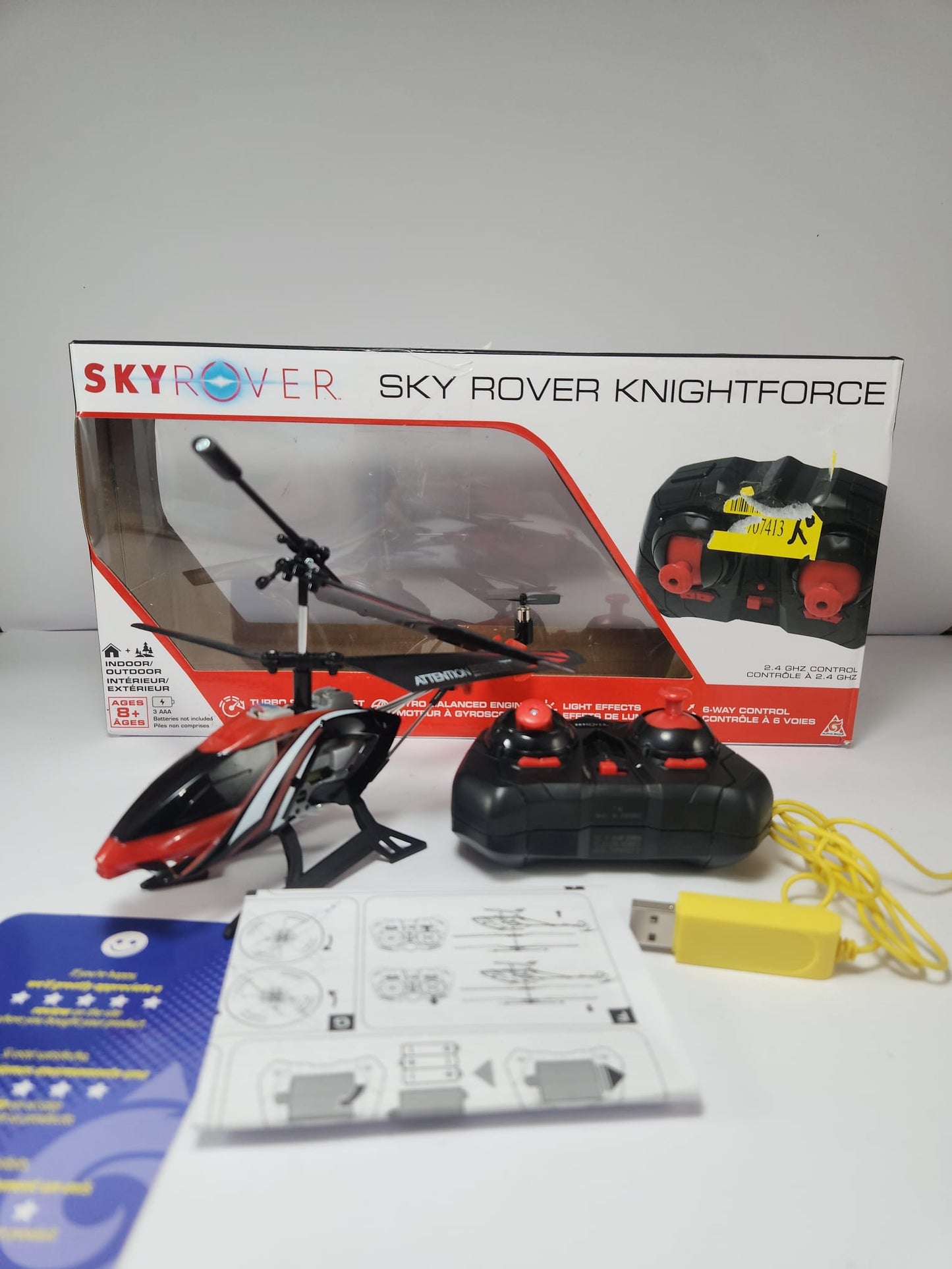 Sky Rover Knight – Mini Helicóptero RC