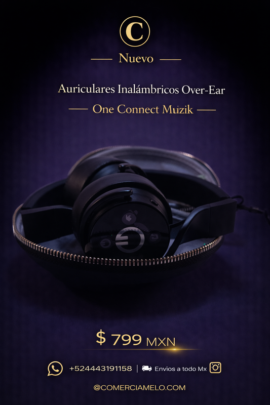 Auriculares One Connect Muzik Inalámbricos Over-Ear