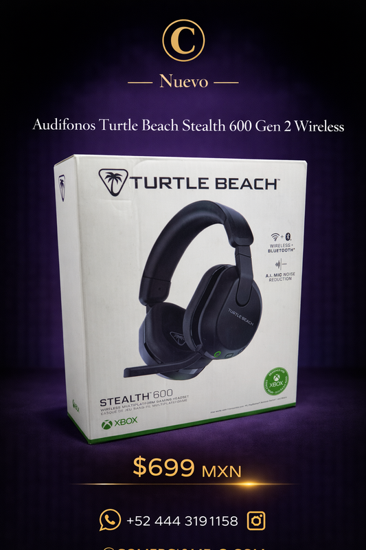 Audifonos Turtle Beach Stealth 600 Gen 2 Wireless