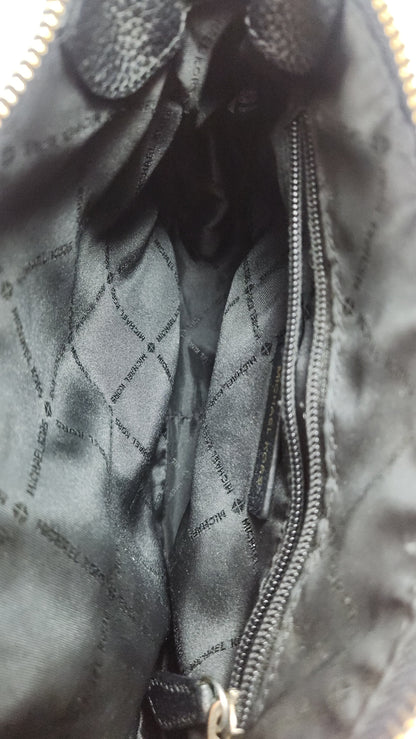 Bolsa Cruzada Michael Kors de Piel Negra